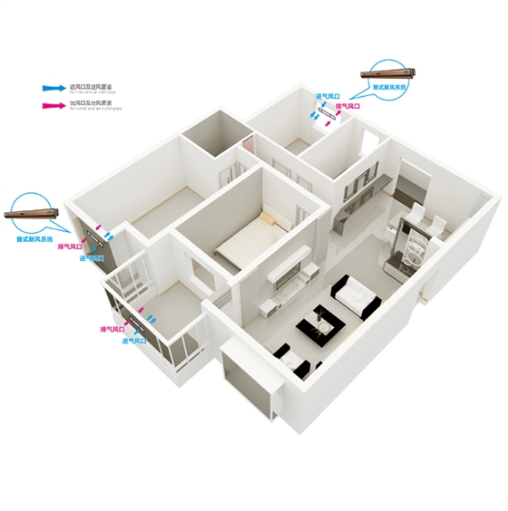 窗式新风系统