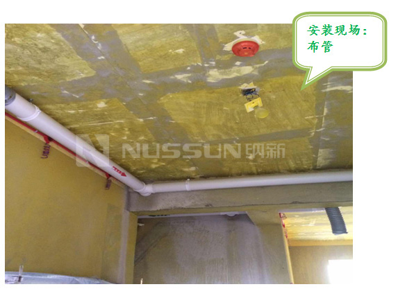 直流式送风机管道布置